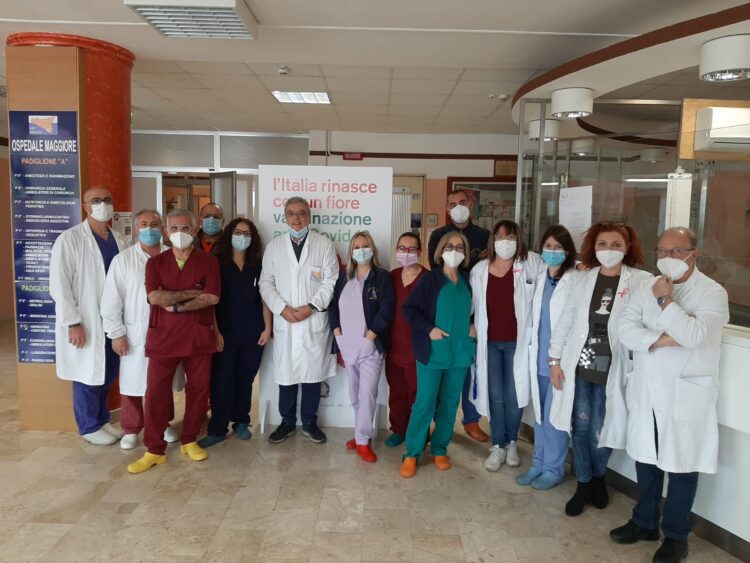 Maggiore di Modica: vaccinati tutti gli operatori sanitari