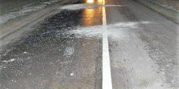 Da domani, sabato 16 gennaio, previsto brusco calo delle temperature e ghiaccio sulle strade