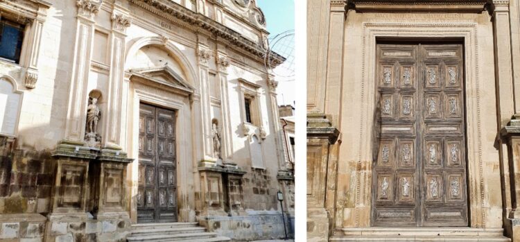 Avviata la campagna per il restauro del portone della Chiesa Madre di Chiaramonte