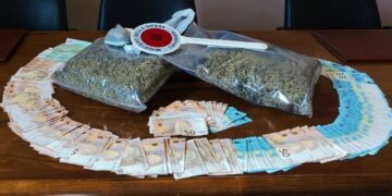 Ragusa: sequestrati 2 kg di marijuana, arrestato un giovane