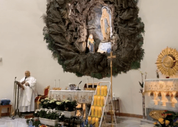 A Ragusa, il rito delle 15 visite alla Madonna di Lourdes