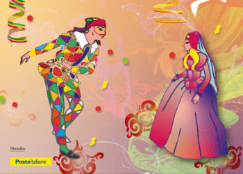 Poste Italiane dedica al Carnevale 2021 una colorata e animata cartolina filatelica