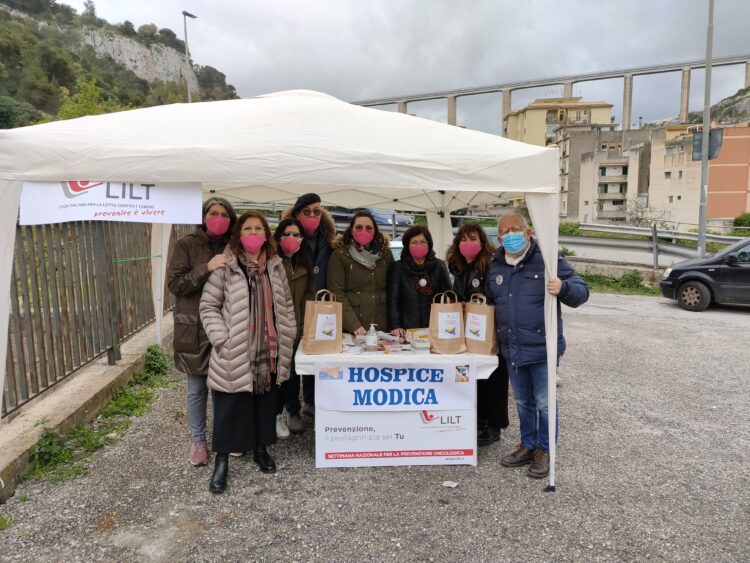 Modica: si celebra la Settimana nazionale per la prevenzione oncologica, insieme ai volontari della Lilt