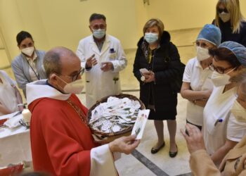 Al Giovanni Paolo II, il rito della benedizione delle palme