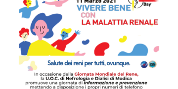 Giornata mondiale del rene, a Modica due linee telefoniche a disposizione dei cittadini