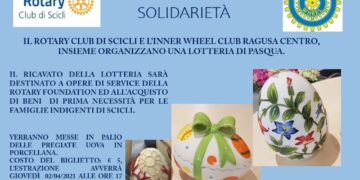 A Scicli, lotteria di Pasqua a sostegno delle famiglie indigenti