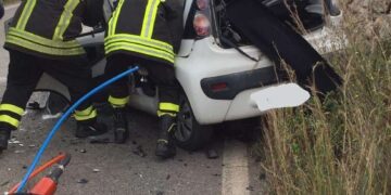 Incidente sulla Santa Croce-Ragusa, due feriti, uno trasportato in elisoccorso