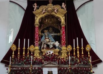 Il 25 aprile, atto di consacrazione della città di Monterosso alla sua Patrona, Maria Santissima Addolorata