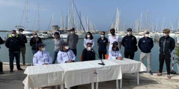 Presentato al porto turistico di Marina di Ragusa l’andamento degli allenamenti del Nacra 17 in vista delle olimpiadi di Tokyo 2021