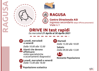 Una nuova sede per i test in drive in: al centro direzionale Asi di Ragusa