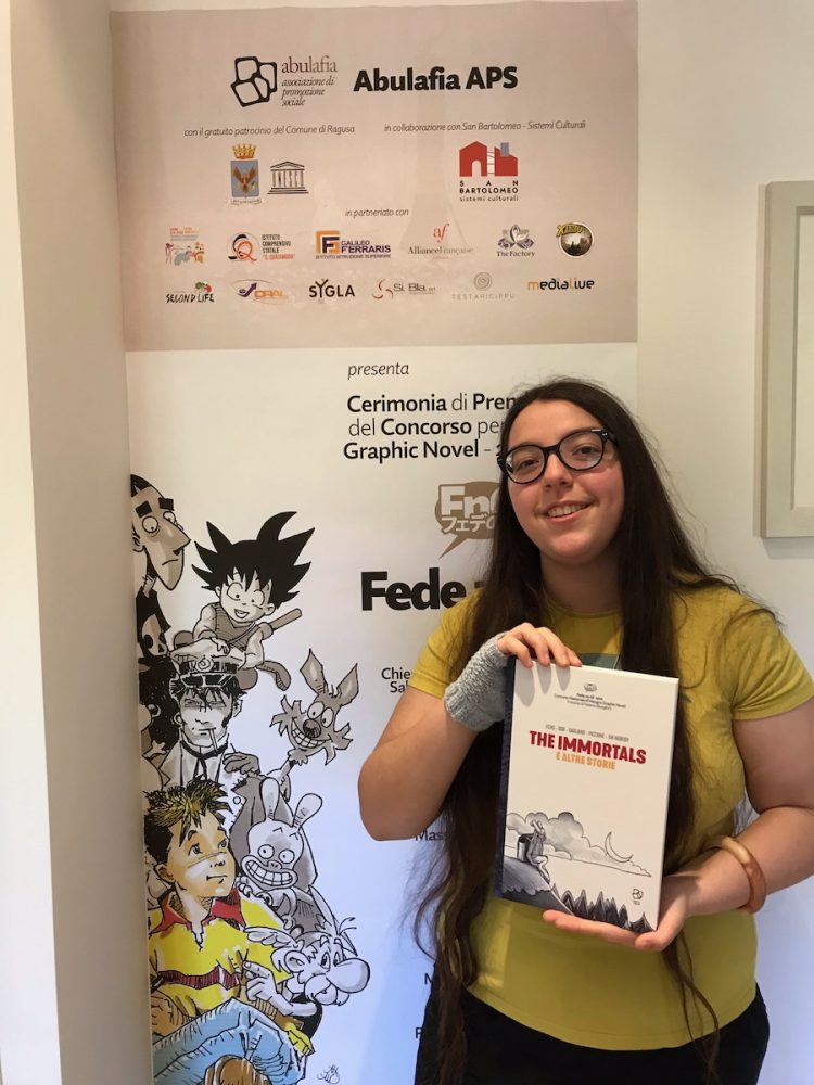 Echo, una giovane studente catanese, vince il concorso “Fede no Gi”