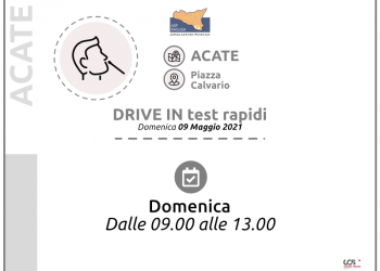 Acate: domenica 9 maggio test rapidi gratuiti