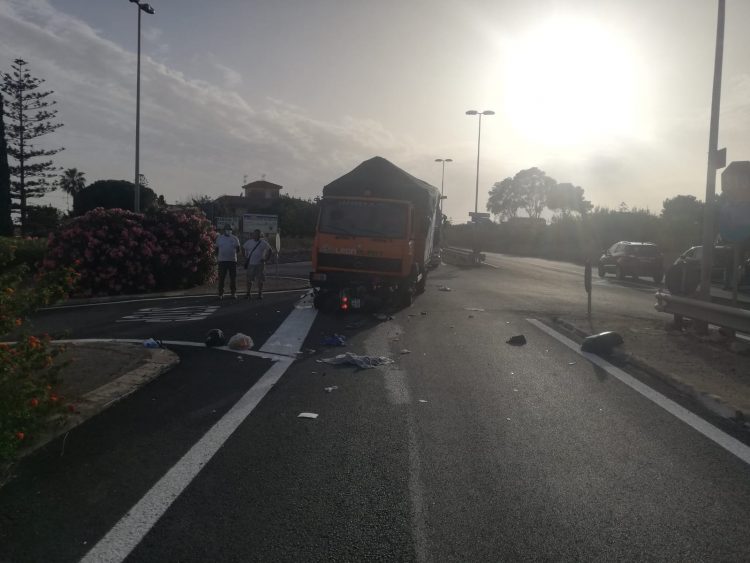 E’ morto il motociclista dell’incidente di ieri a Marina di Modica