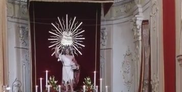 Chiaramonte, San Giovanni: ieri il rito della svelata del simulacro