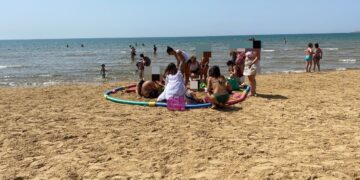 A Pozzallo si è concluso il progetto “Estate 2021 al mare”, rivolto ai bambini con disabilità
