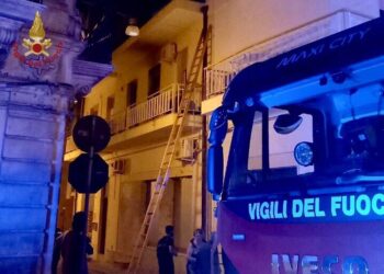 A Fuoco un appartamento di Ispica