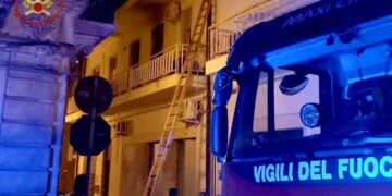 A Fuoco un appartamento di Ispica