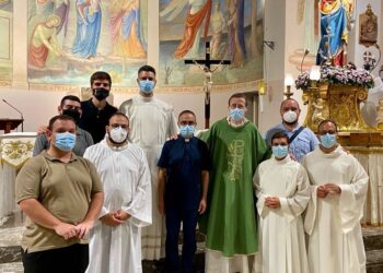I seminaristi della Diocesi di Ragusa animano la messa in onore di Santa Maria di Portosalvo