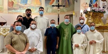 I seminaristi della Diocesi di Ragusa animano la messa in onore di Santa Maria di Portosalvo