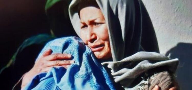 Manifestazione a Marina di Ragusa a sostegno della popolazione afgana