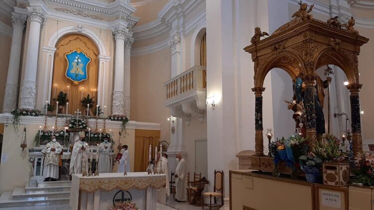 Giarratana: conclusi i festeggiamenti in onore di San Giuseppe con la visita del vescovo La Placa