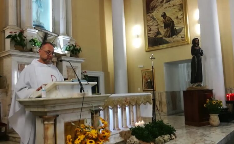 San Francesco d’Assisi a Ragusa, ieri celebrato il quarto anno di attività pastorale del parroco Iudica