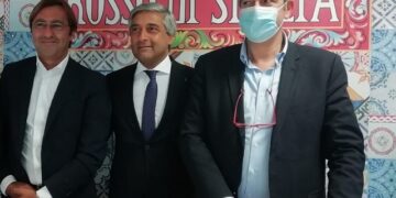 L’assessore regionale all’agricoltura Antonio Scilla, in visita presso l’azienda Giuseppe Rosso – Rosso di Sicilia