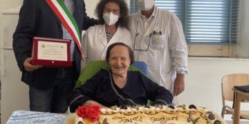 Scicli, la signora Pasqualina Pioggia festeggia 100 anni