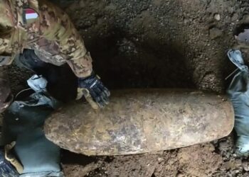 Ordigno bellico ritrovato fra Comiso e Chiaramonte