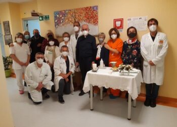 Benedizione del nuovo reparto di ematologia all’Ospedale Giovanni Paolo II
