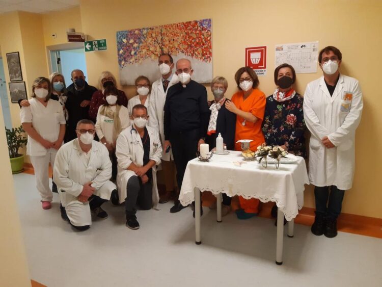 Benedizione del nuovo reparto di ematologia all’Ospedale Giovanni Paolo II