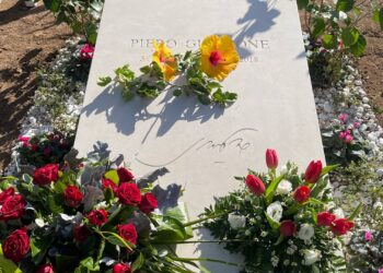 Le ceneri di Piero Guccione da oggi riposano nel cimitero di Scicli