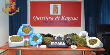 Scicli, arrestati due spacciatori con diversi kg di marijuana