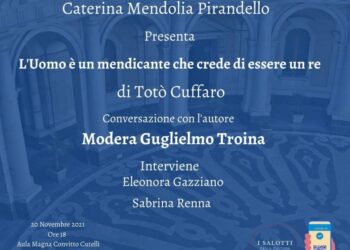 Totò Cuffaro a Catania: presente a “I salotti della Cultura” con il libro “L’uomo è un mendicante che crede di essere un re”