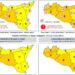 Allerta meteo arancione sulla Sicilia domani