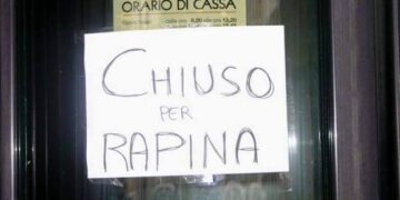 Vittoria: rapina alla banca Monte Paschi di Siena