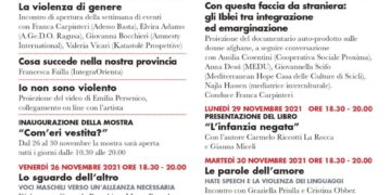 “Il non amore”, Riflessioni sulle violenze di genere. Una settimana di eventi a Ragusa