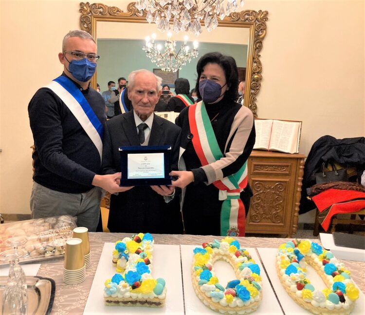 Comiso: 100 anni per il signor Nunzio Lauretta. Auguri!