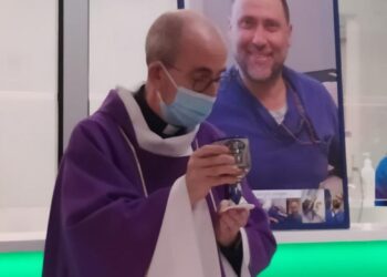 In ricordo di Saverio Armenia, morto un anno fa a causa del covid. Una messa in suffragio