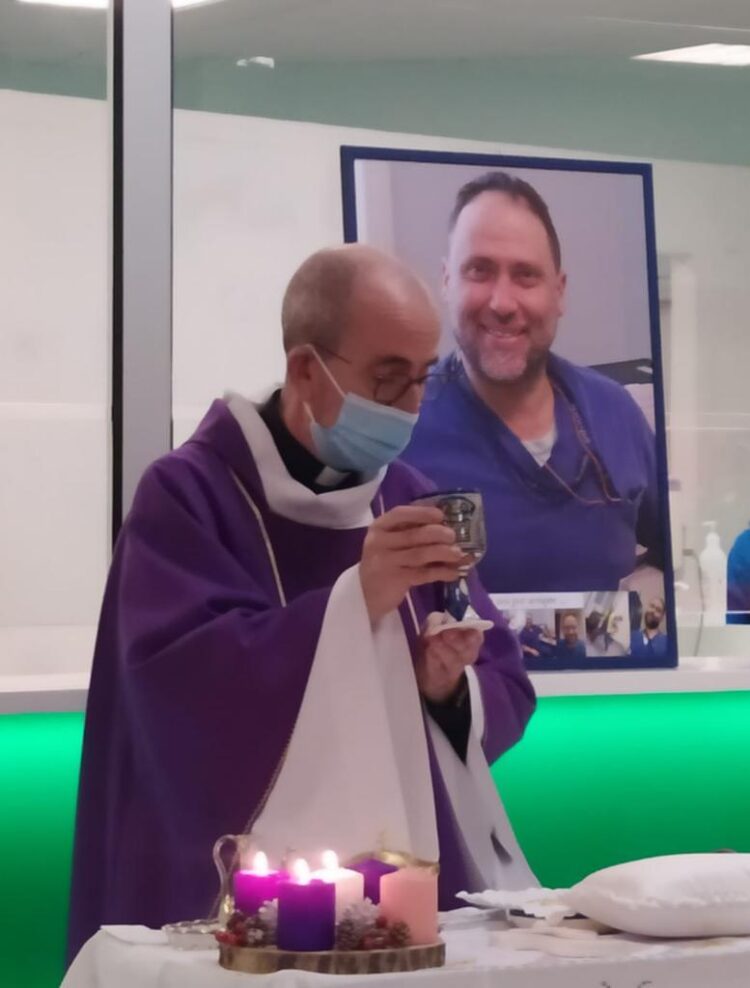 In ricordo di Saverio Armenia, morto un anno fa a causa del covid. Una messa in suffragio