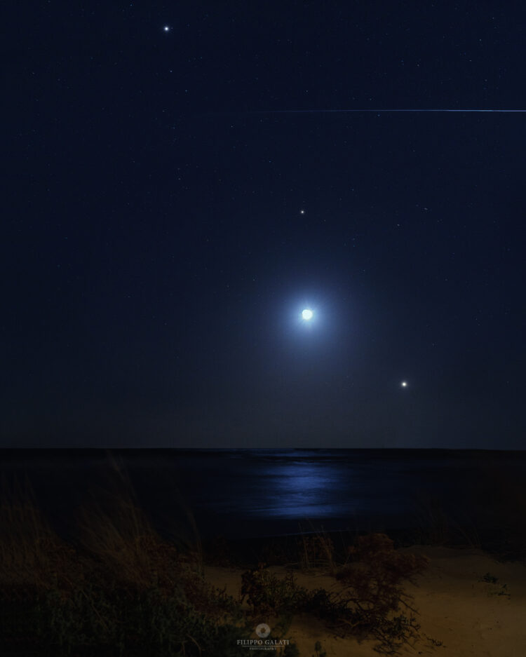 Quadro Celeste da Costa di Carro: lo scatto di Filippo Galati