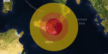Scossa di terremoto avvertita in provincia di Ragusa