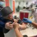 Al reparto oncologico dell’ospedale “Maria Paternò Arezzo” somministrate 100 dosi di vaccino anti-Covid