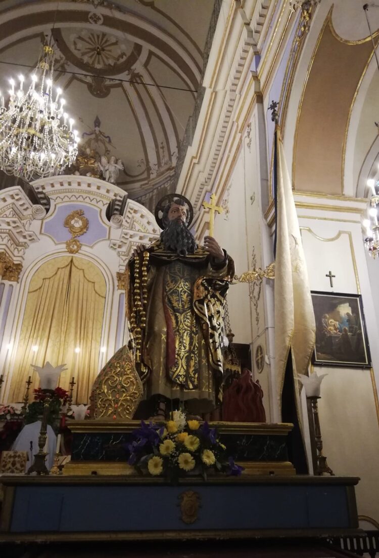 Giarratanta: iniziati i festeggiamenti per Sant’Antonio Abate