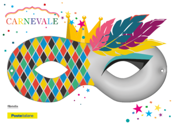 Carnevale 2022, 3 cartoline filateliche nell’ufficio postale di Ragusa Centro