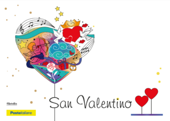 Le cartoline di San Valentino nell’ufficio postale di Ragusa Centro