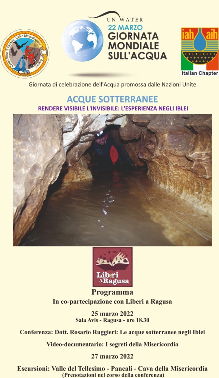 Le acque sotterranee negli iblei: una conferenza a Ragusa