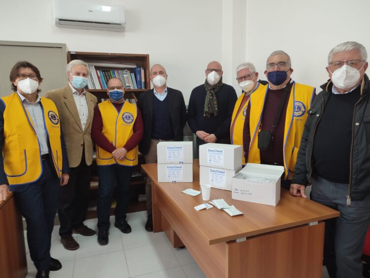 SerT Modica, donati dal Lions Club Modica innovativi “drug test”