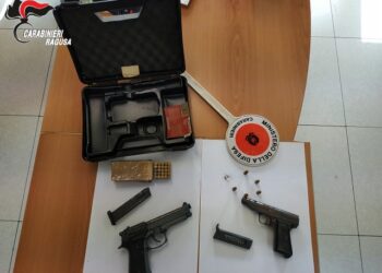 Sciclitano arrestato per possesso di armi e munizioni
