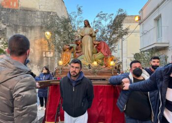 Anche ieri a Ibla le processioni delle confraternite per la Settimana Santa
